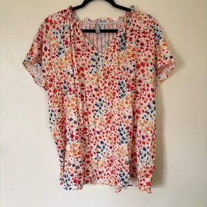 Noracora | Vibrant Multicolor Blouse | Size XXL